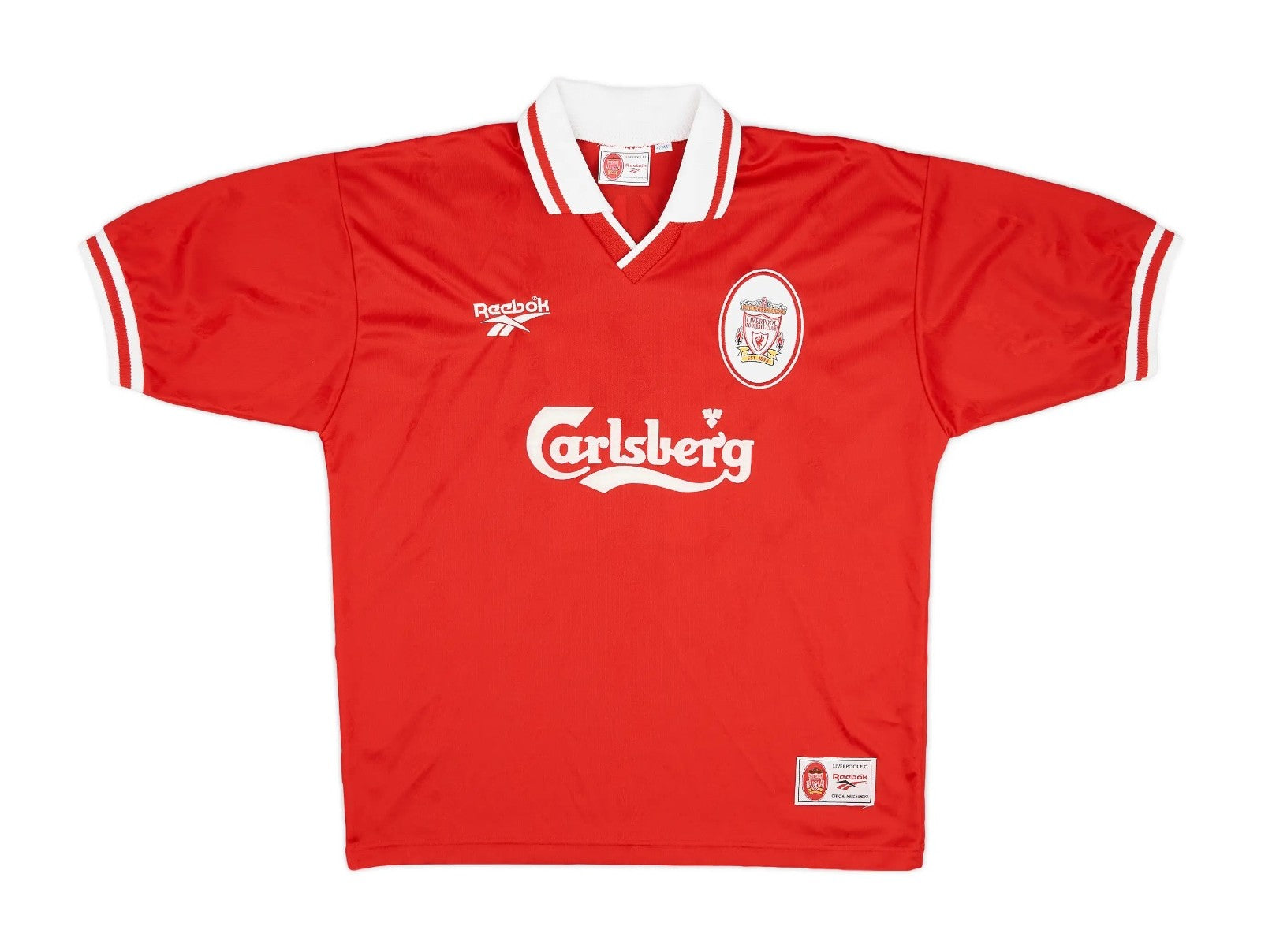 Maillot retro Liverpool domicile 1996-97