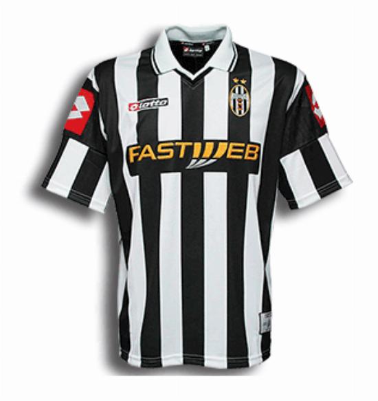 Maillot retro Juventus domicile 2001-02