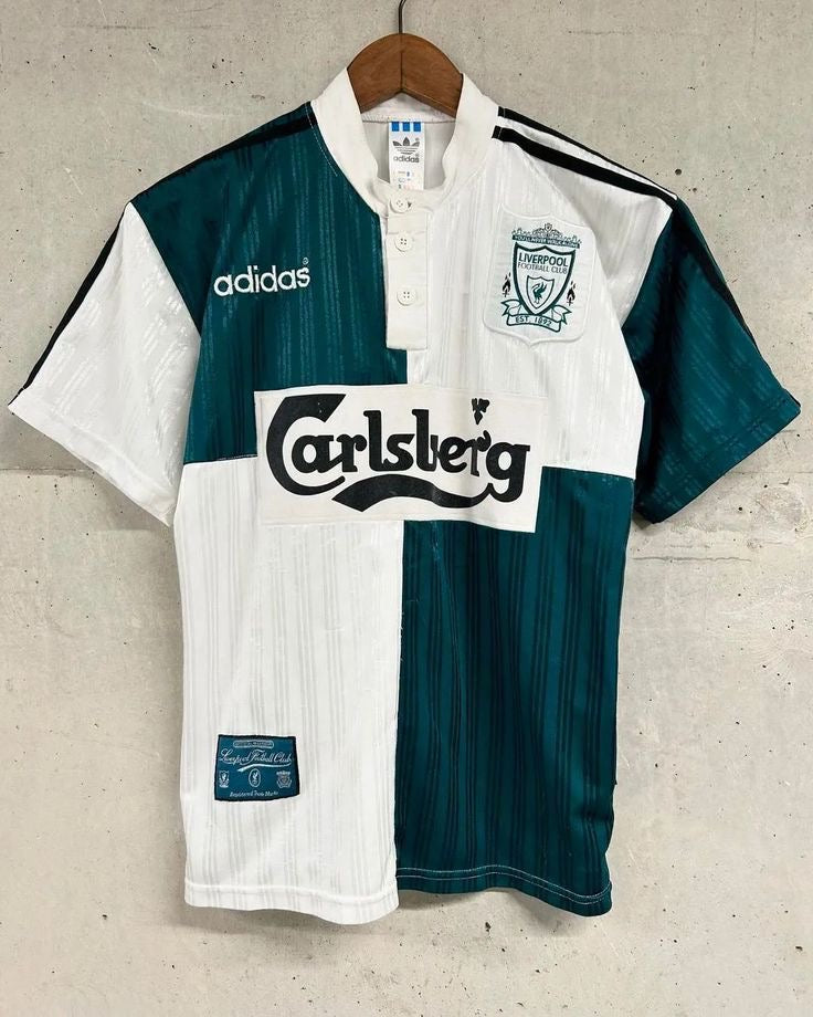 Maillot retro Liverpool extérieur 1995 - 96