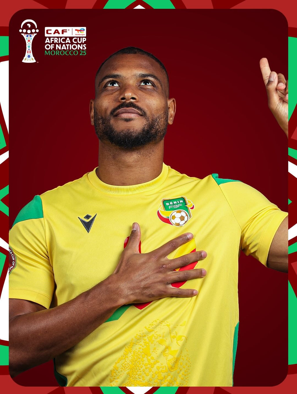 Maillot domicile Benin 2025-26