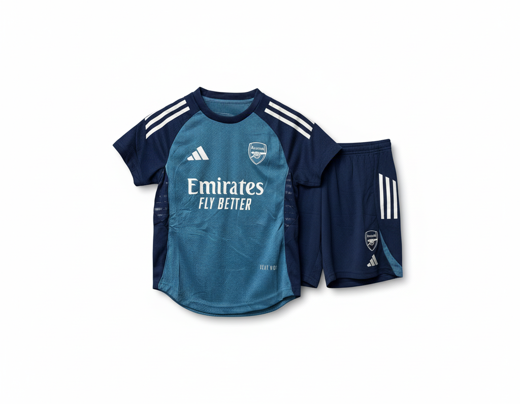 Ensemble maillot enfant Arsenal training  domicile 2025 -26 (haut+short)