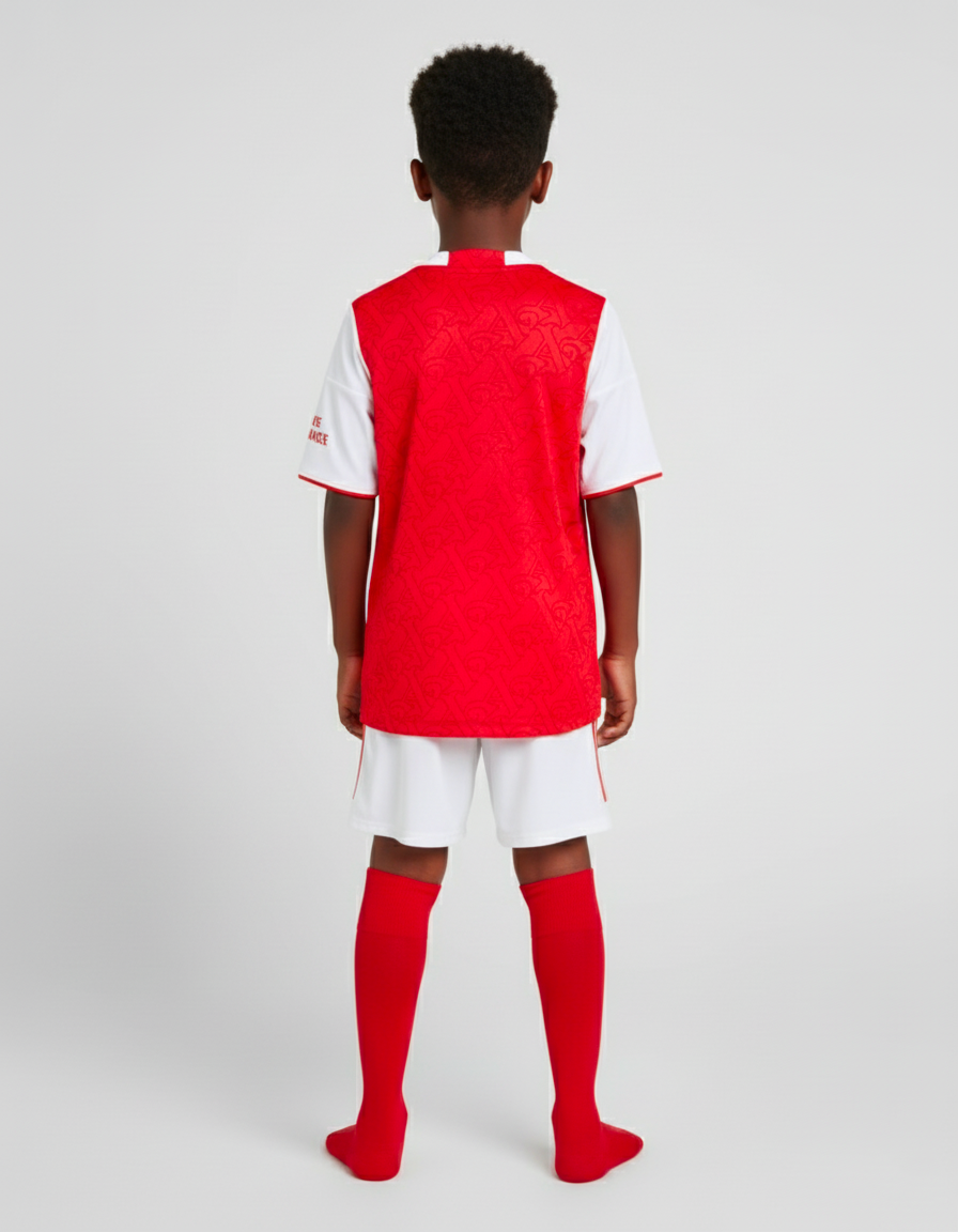 Ensemble maillot enfant Arsenal domicile 2025 -26 (haut+short)
