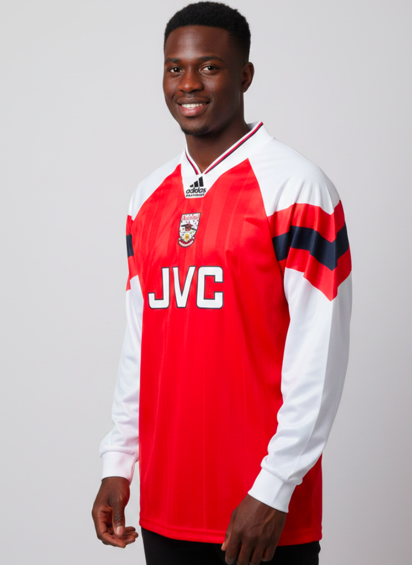 Maillot manche longue retro Arsenal domicile 1996-97