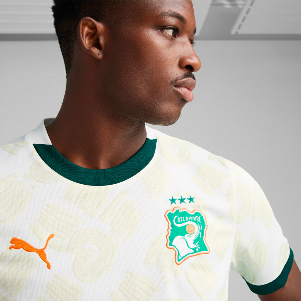 Maillot extérieur Côte d'ivoire 2025-26