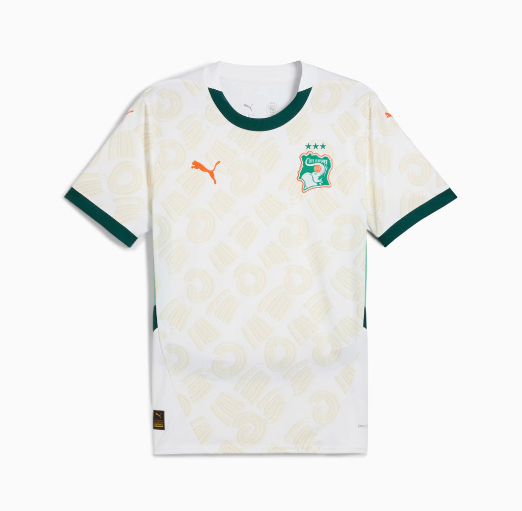 Maillot extérieur Côte d'ivoire 2025-26