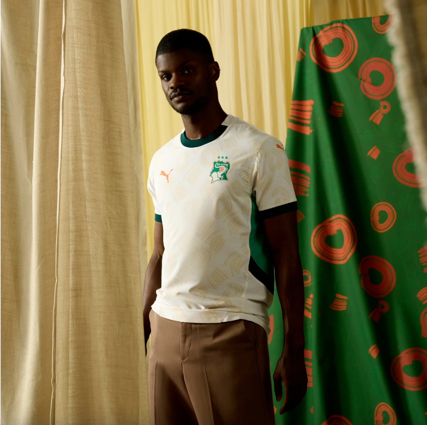 Maillot extérieur Côte d'ivoire 2025-26 Version player