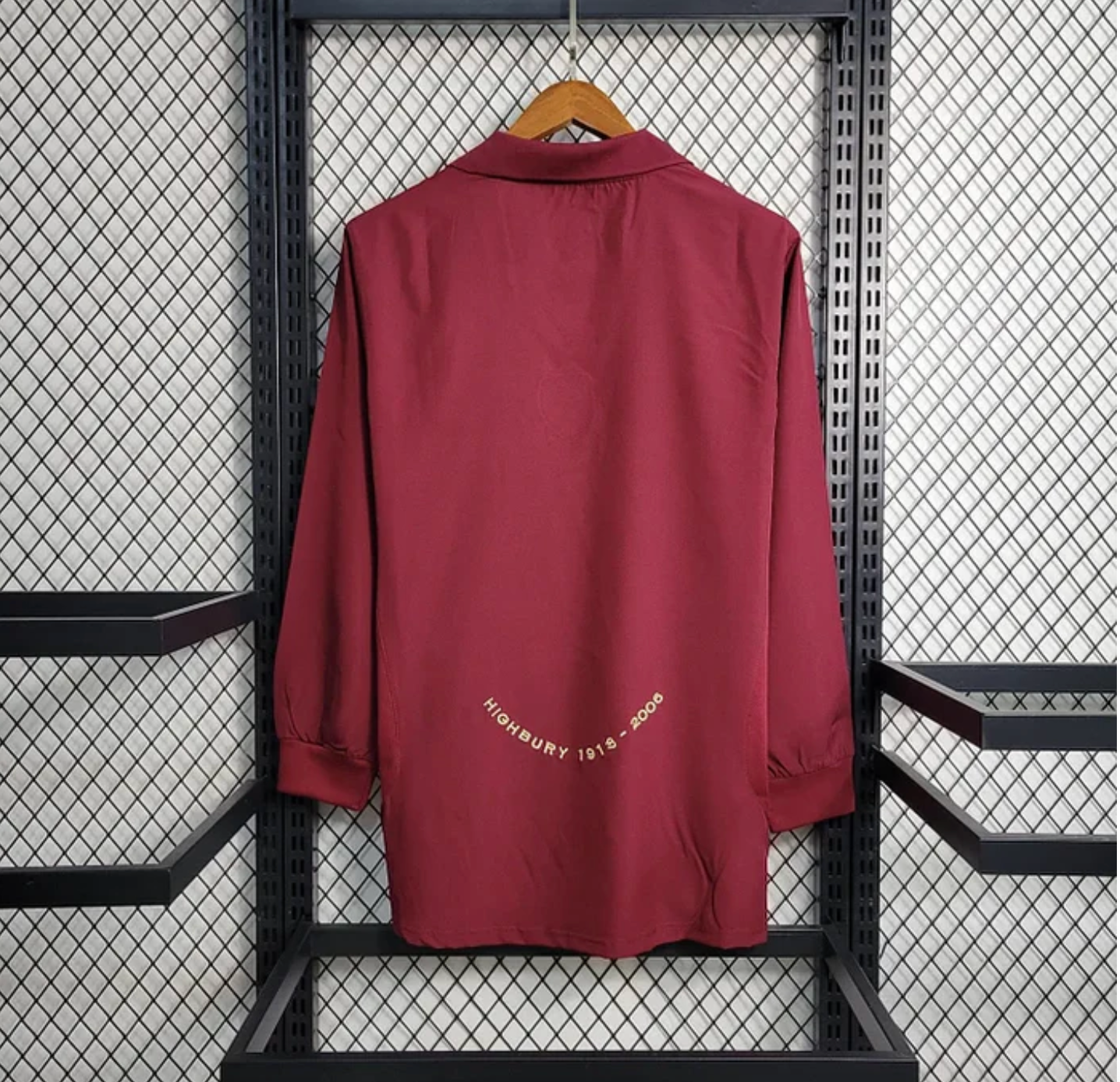 Maillot manche longue retro domicile Arsenal 2005-06