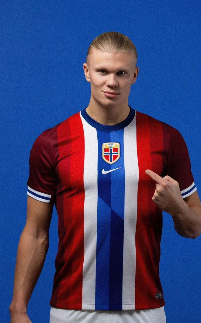 Maillot domicile Norvège 2024 - 25