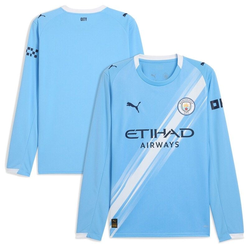 Maillot manche longue Domicile Manchester City 2025-26