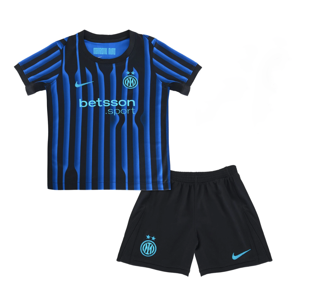Ensemble maillot enfant Inter Milan domicile 2025 -26 (haut+short)