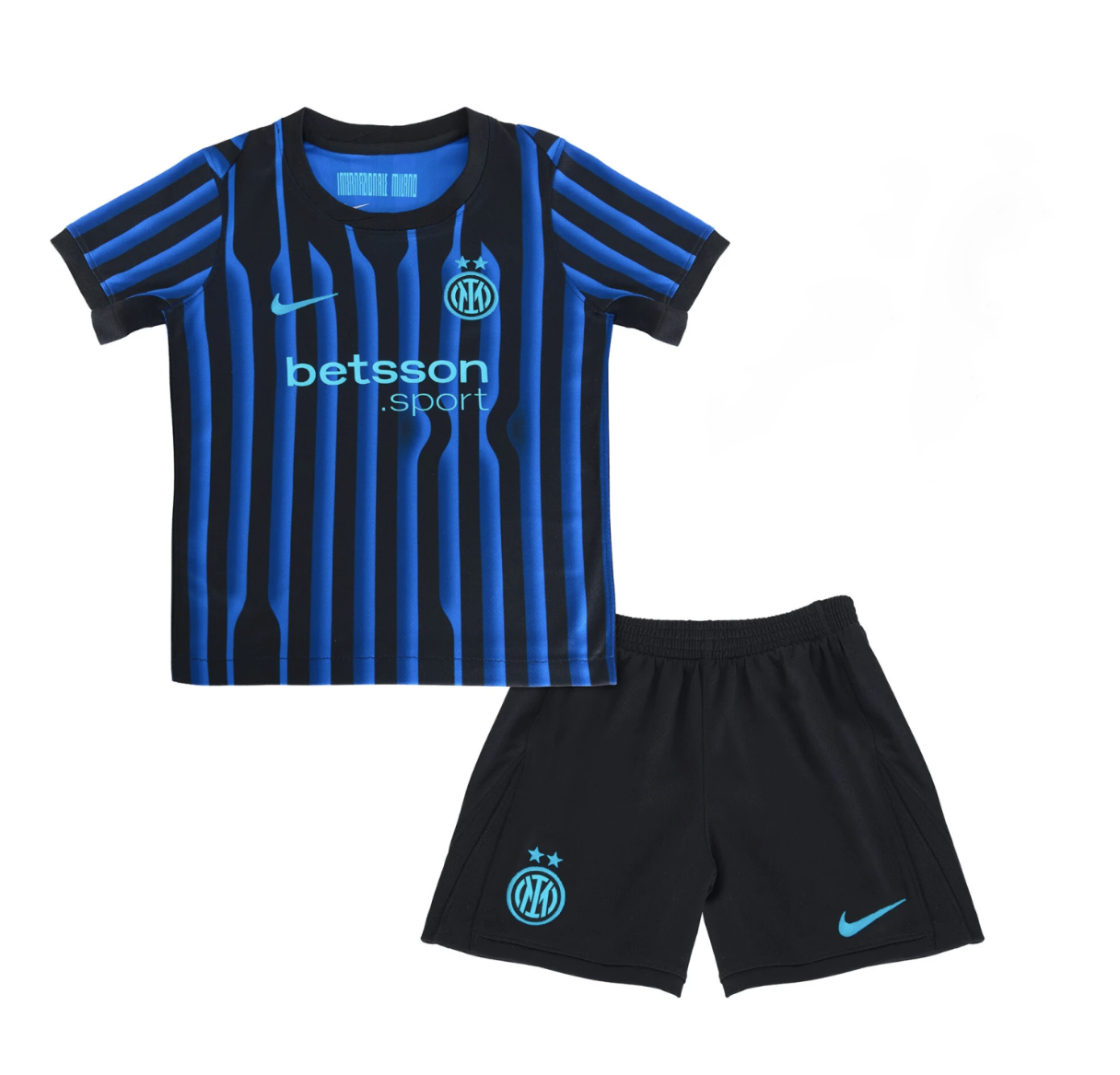 Ensemble maillot enfant Inter Milan domicile 2025 -26 (haut+short)