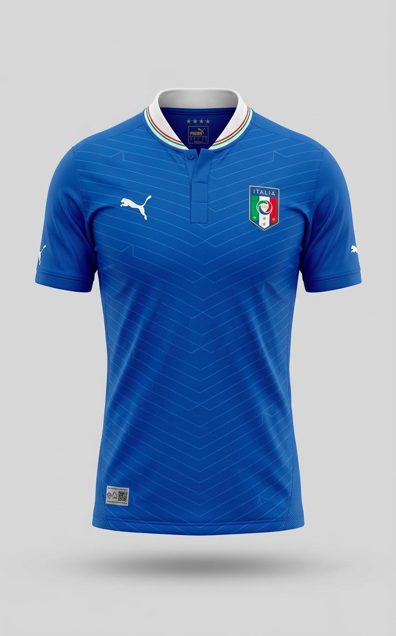 Maillot retro Italie domicile 2012