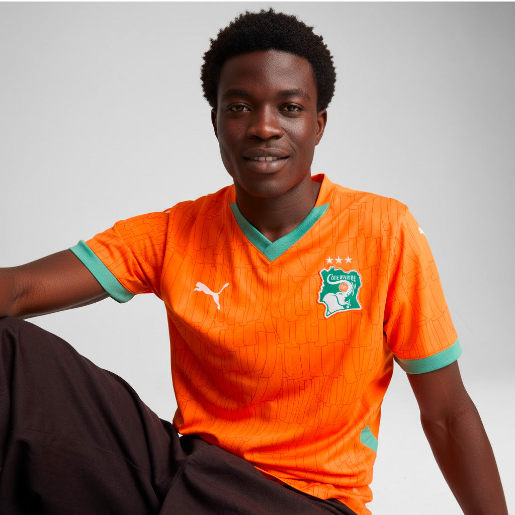 Maillot domicile Côte d'ivoire 2025-26