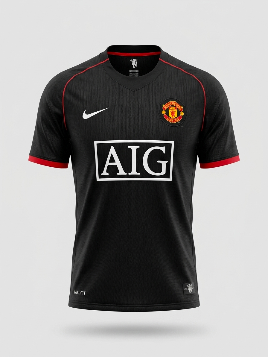 Maillot retro Manchester united extérieur 2007-08
