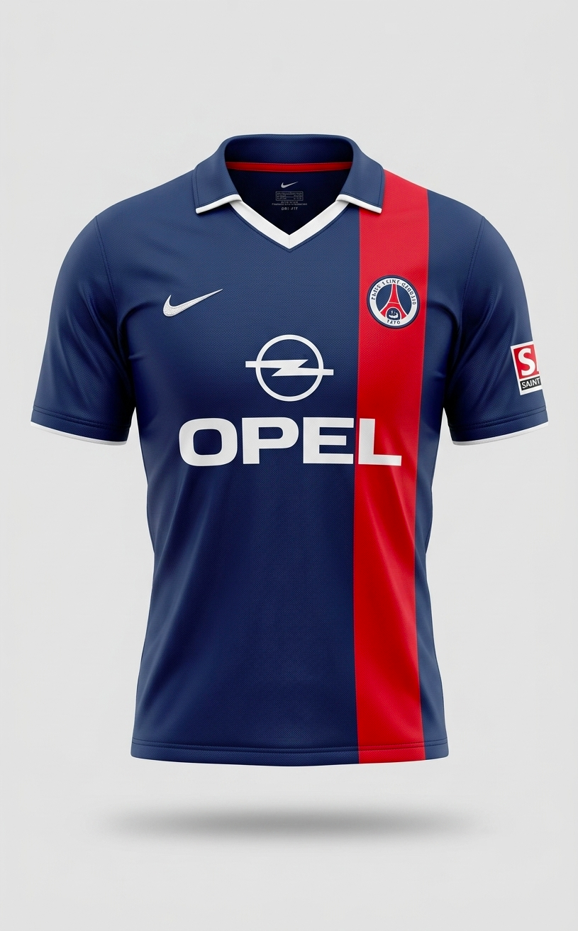 Maillot retro Psg domicile 2001-02