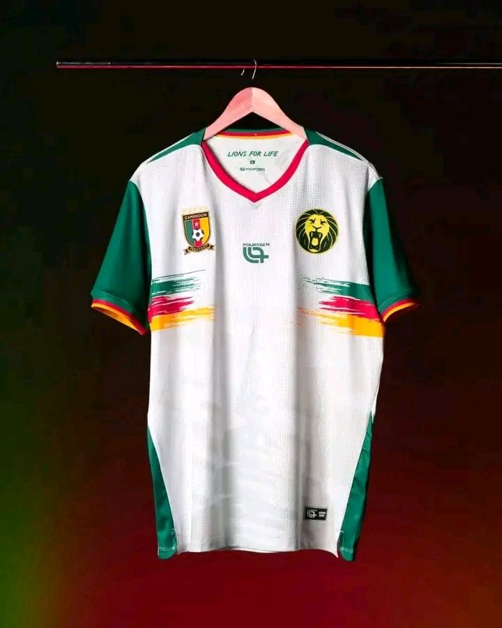 Maillot extérieur Cameroun 2025-26