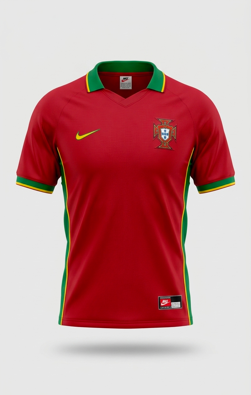 Maillot retro Portugal domicile 1997