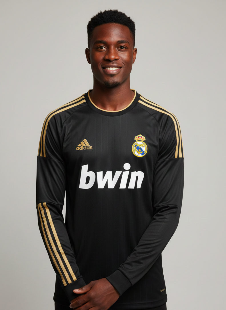 Maillot manche longue retro Real Madrid extérieur 2011-12