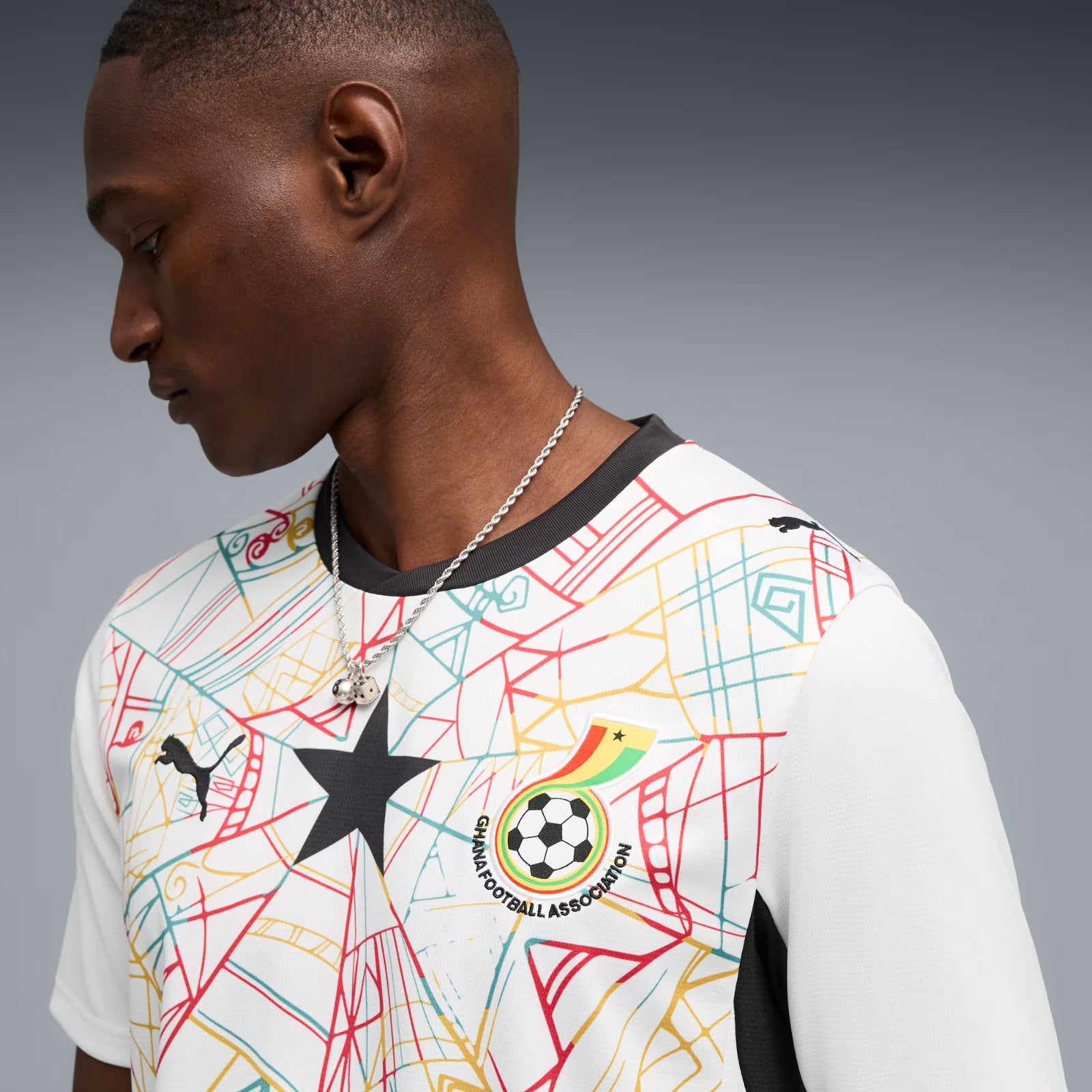Maillot domicile Ghana coupe du monde 2026