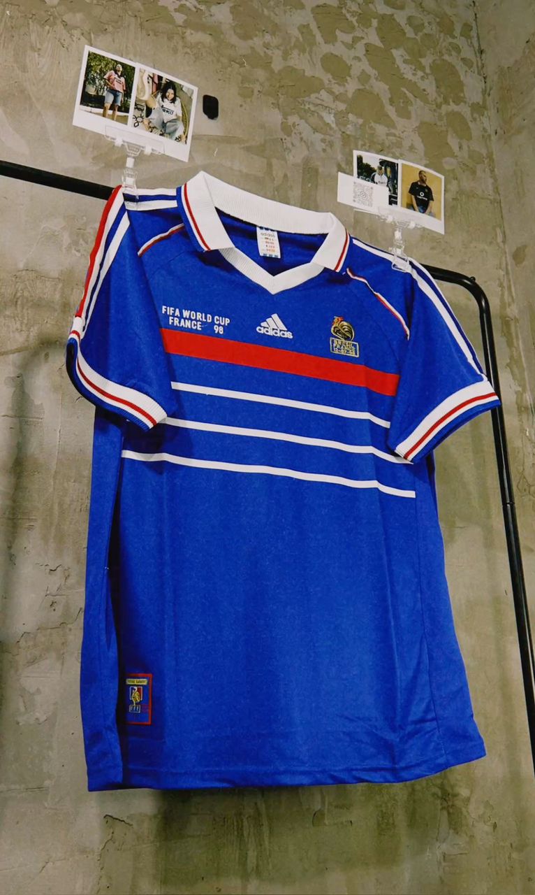 Maillot retro France domicile 1998 - 99