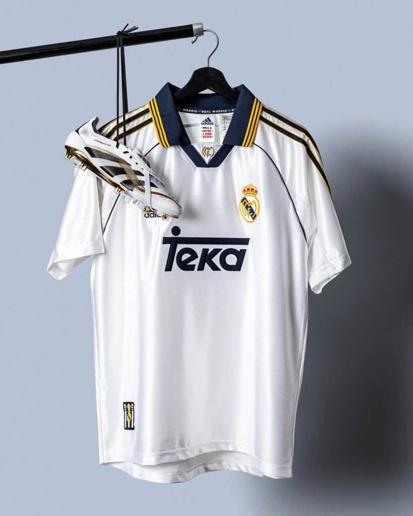 Maillot retro Real Madrid domicile 1999 - 2000