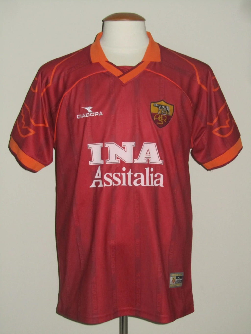 Maillot retro Roma domicile 1999-00