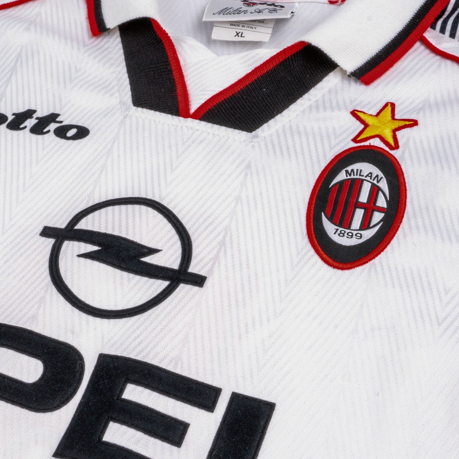 Maillot retro Milan Ac extérieur 1997-98