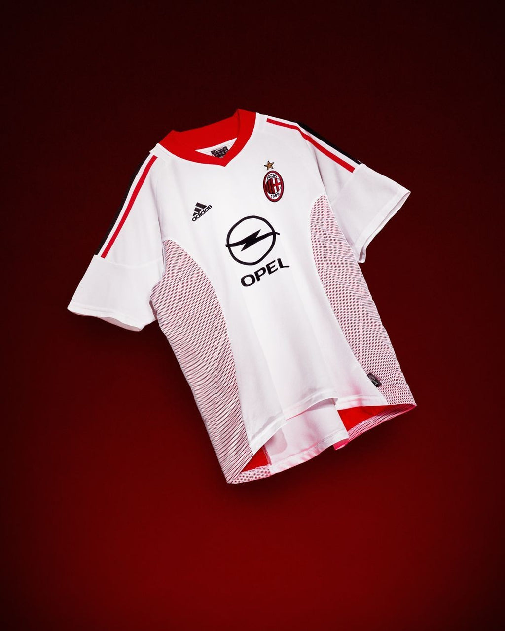 Maillot retro Milan Ac extérieur 2002-03