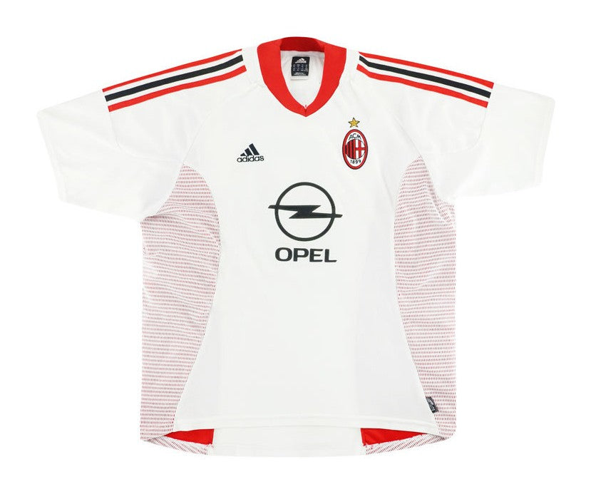 Maillot retro Milan Ac extérieur 2002-03