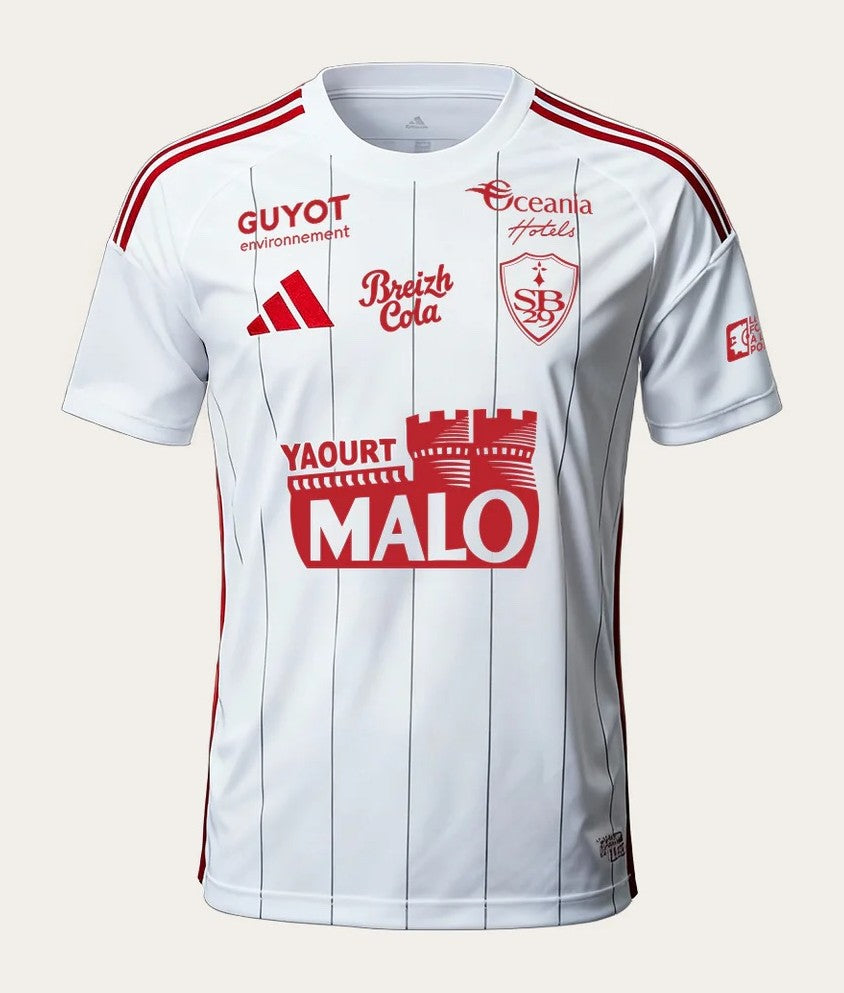 Maillot extérieur Stade Brestois 2025-26