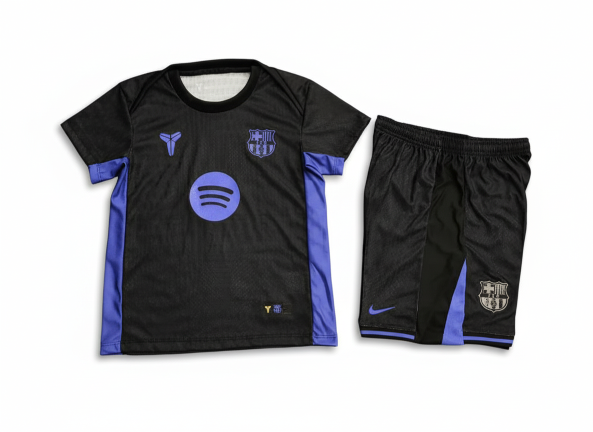 Ensemble maillot enfant Barcelone Pre-match 2025 -26 (haut+short)