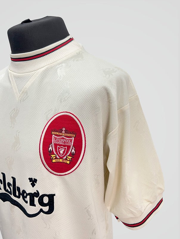 Maillot retro Liverpool extérieur 1996-97