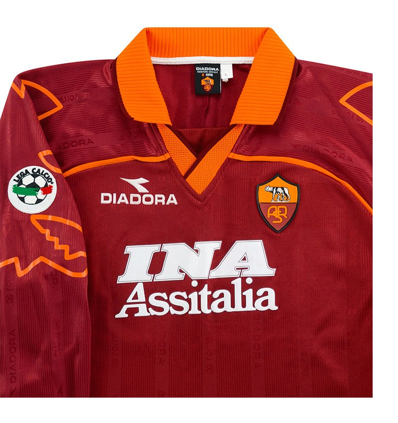 Maillot retro Roma domicile 1999-00