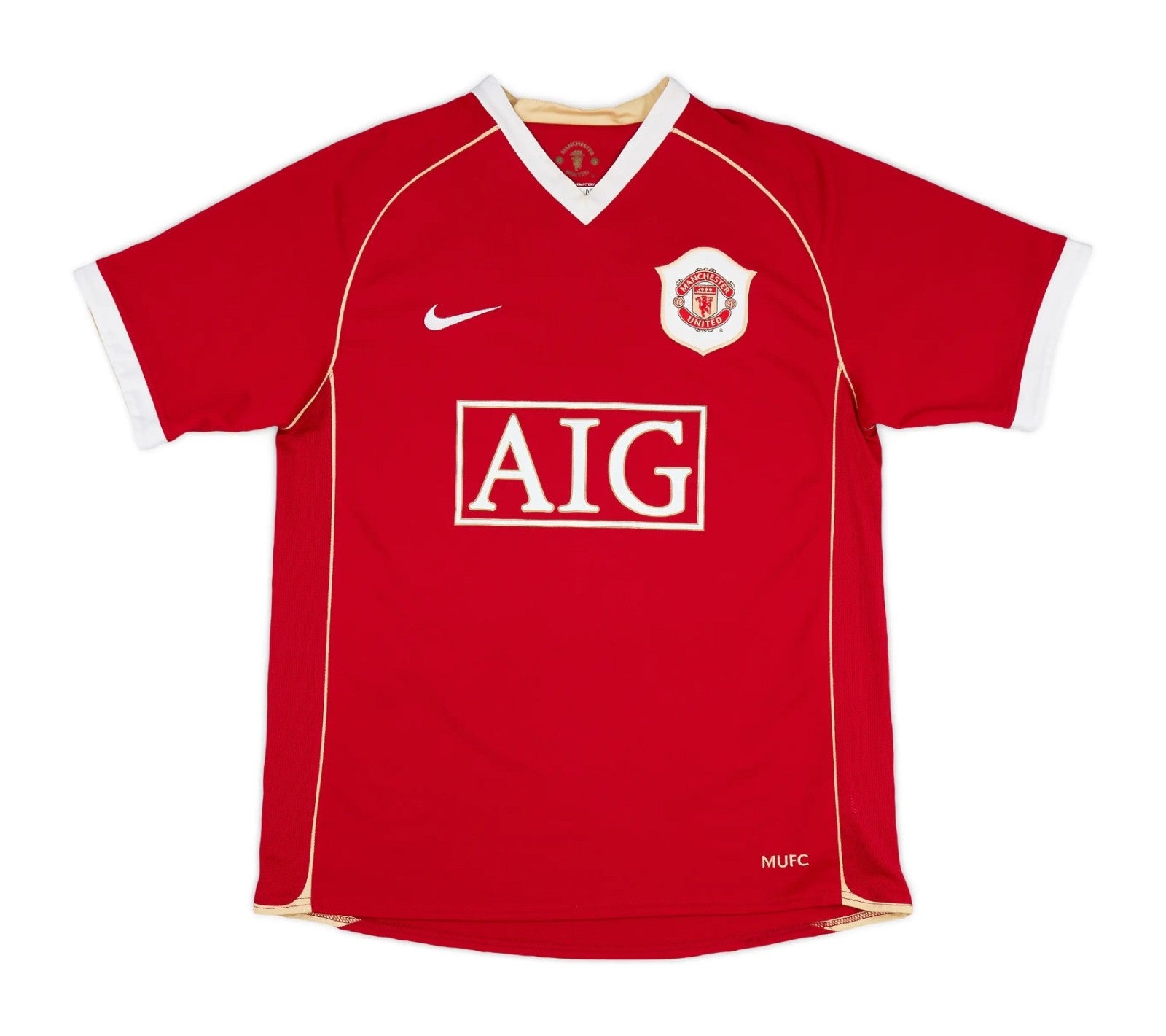 Maillot retro Manchester united domicile 2006-07