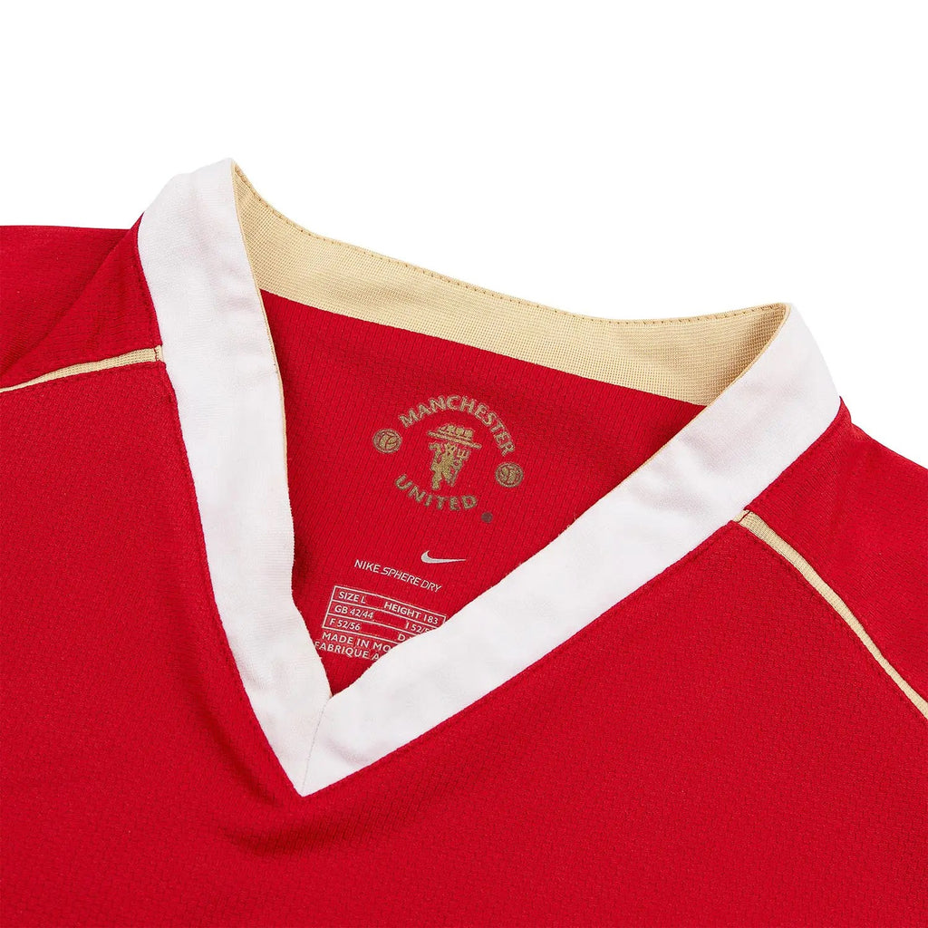 Maillot retro Manchester united domicile 2006-07