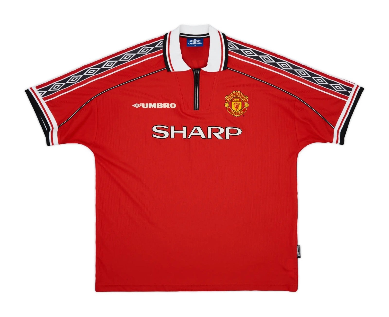 Maillot retro Manchester United domicile 1998-99